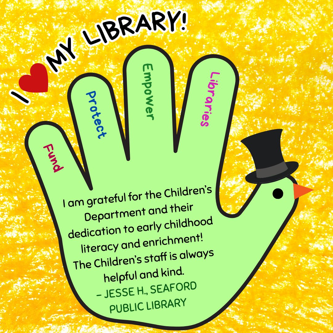 Nassau Library System tweet media
