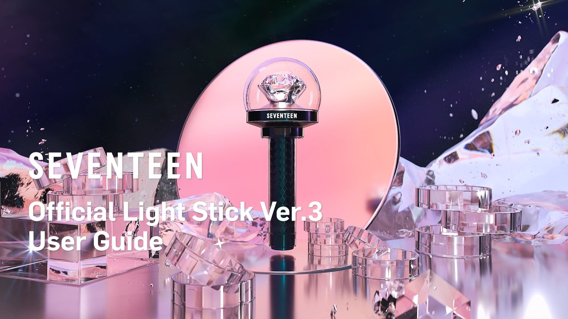 carat棒　seventeen SEVENTEEN 公式 ペンライト ver2 carat棒 カラット棒