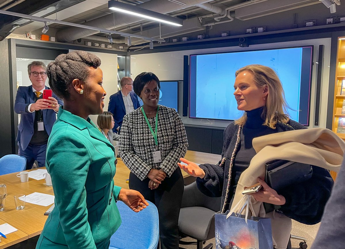 Iconic Swedish telecoms company <a href="/ericsson/">Ericsson</a> and Rwanda—a proof-of-concept champion— should partner to drive the next phase of the digital revolution in Africa, <a href="/MusoniPaula/">Paula Ingabire</a> of <a href="/RwandaICT/">Ministry of ICT and Innovation | Rwanda</a> says at productive meeting with senior management at HQ in Stockholm. #sweden #Innovation