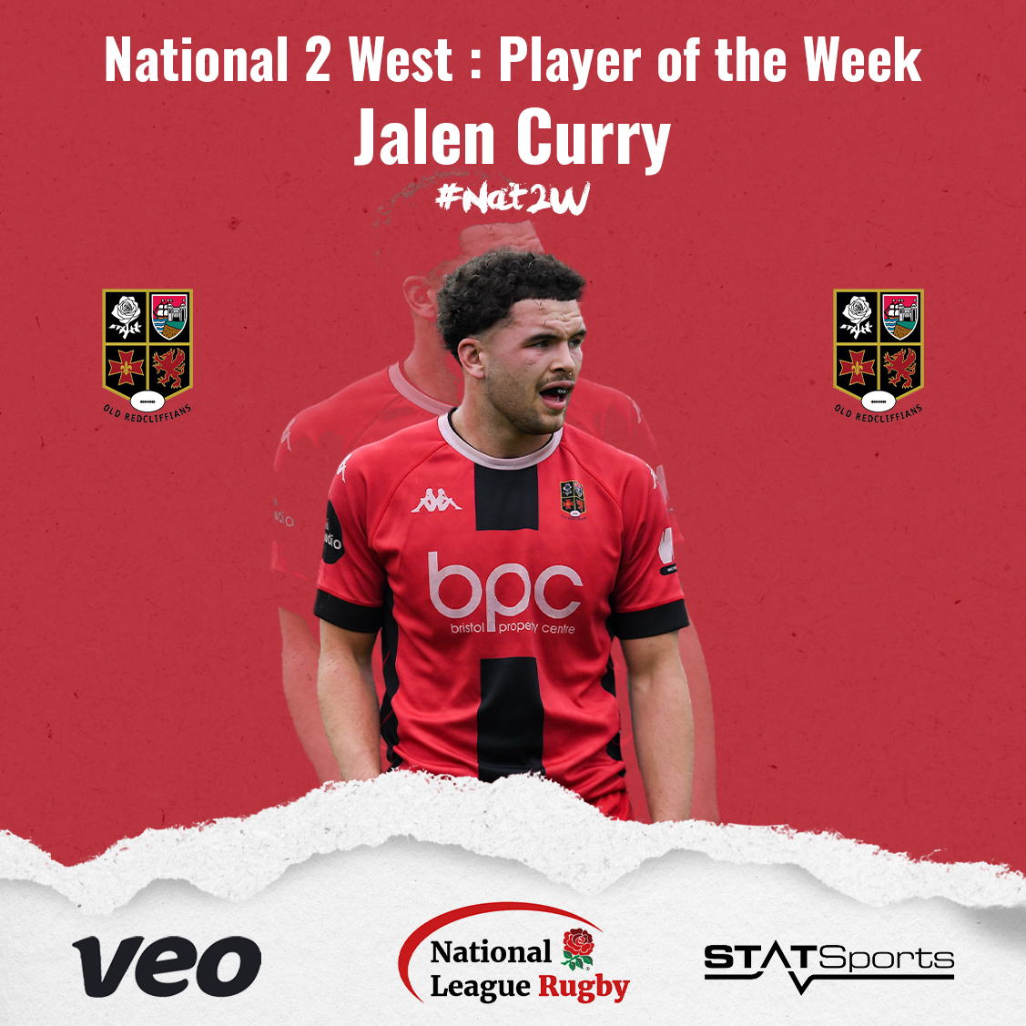 Natleague_rugby's tweet photo. 🚨Here is this week's Player of the Week from Round 10 in National 2 West:
@OldRedsRFC's Jalen Curry #Nat2W https://t.co/IUznbWOkuu