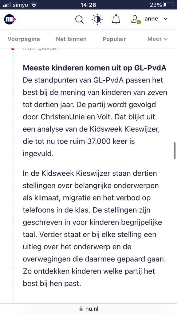 De jeugd heeft de toekomst!