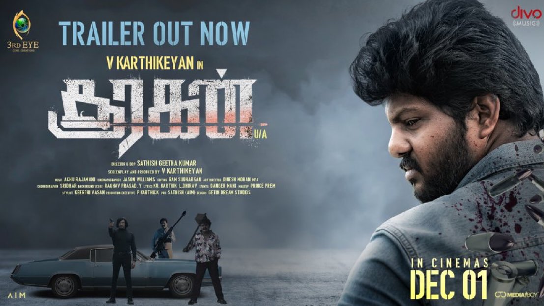 #Sooragan trailer out now 💫 🔗youtu.be/5LQEgHOWpew Movie releasing on Dec 1st