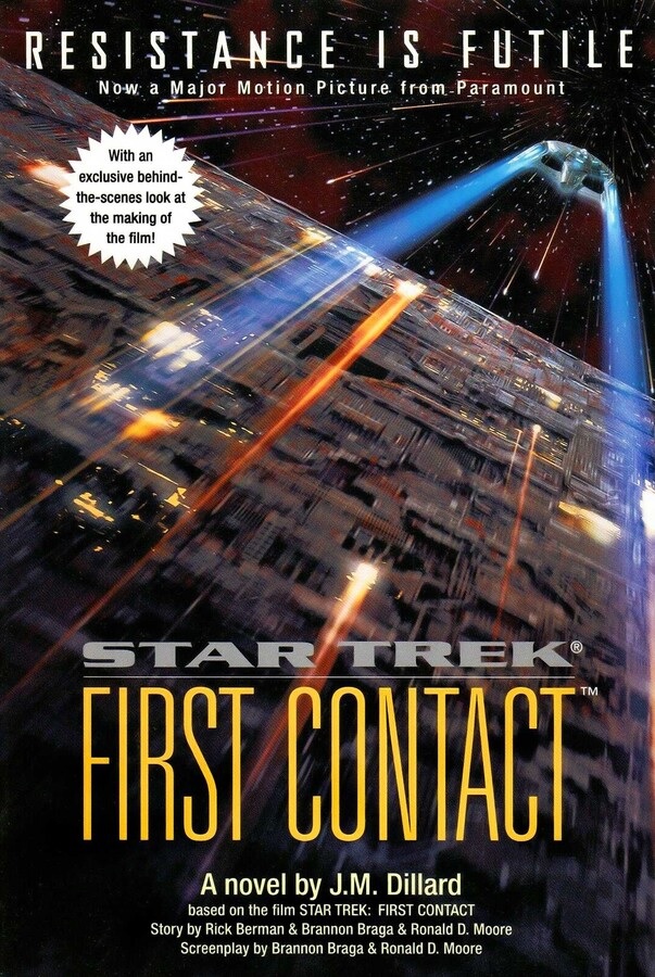 Book Review: 'Star Trek: First Contact' by J.M. Dillard (reviewed by Jonathan Koan) roqoodepot.wordpress.com/2023/11/21/boo…