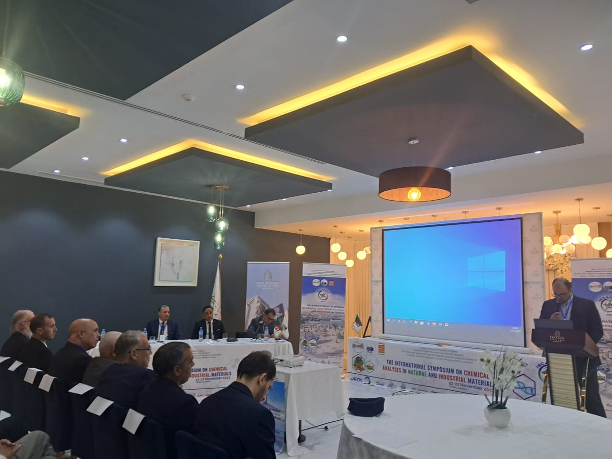 CRAPC_Centre's tweet photo. 🔵International Symposium on Chemical Analyses in Natural and Industrial Materials (CRAPC-ISCANIM'2023)
 21st-22nd November 2023, Tipasa, Algeria https://t.co/kjnMKAlDyQ