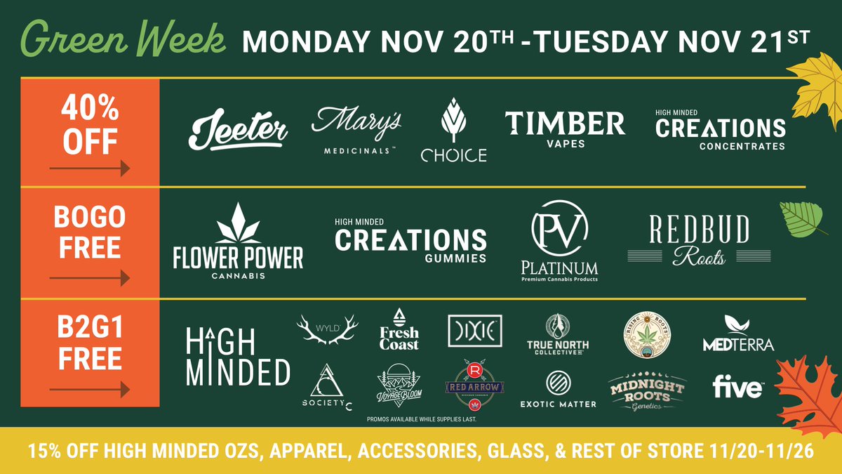 It's day 2 of #GreenWeek and we've got more goodies in store for everyone today!