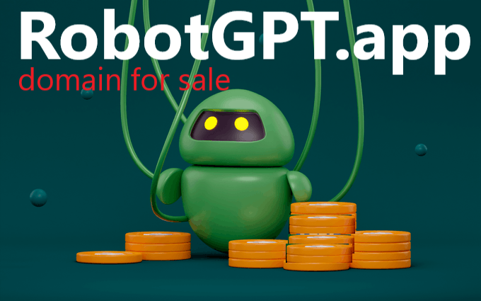 web3umbrella's tweet photo. RobotGPT .app
DOMAIN FOR SALE
#robot #gpt #robots #chatgpt #bot #chatbot robot #company #bots #GROK #robotics #app #applicaton #aitools #MachineLearning #data #information #app https://t.co/alHro8kupU