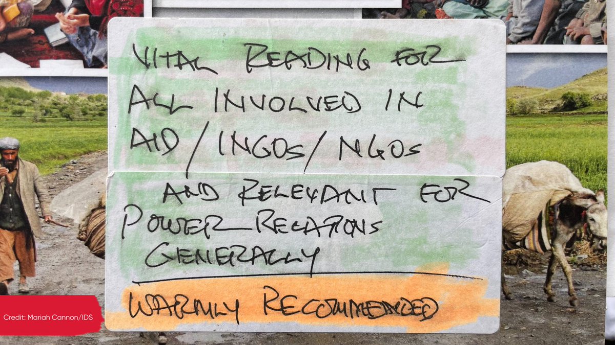 Here at IDS, in the Octagon, is a hidden treasure trove: the Participation Resource Centre.

Recently, Robert Chambers has fed into the collection by sorting out his home office.

Mariah Cannon &amp; Alice Webb spent time looking through the resources.

Blog➡️ ids.ac.uk/opinions/a-par…
