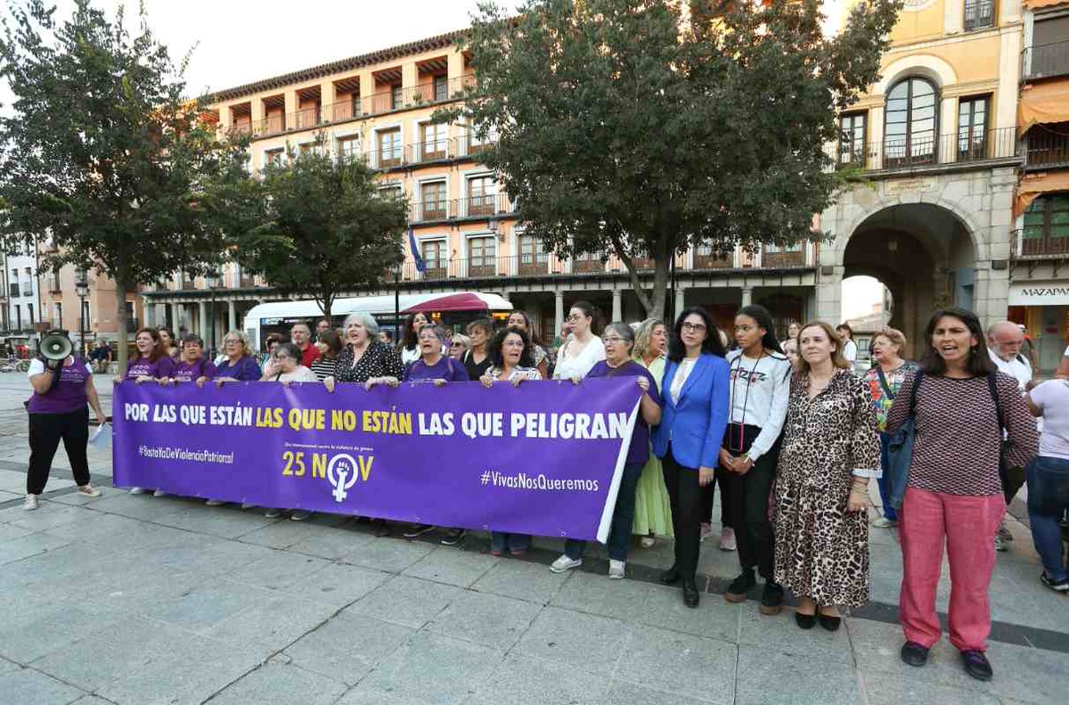 🟣 La Plataforma 8M de Toledo denuncia que el Ayuntamiento sigue sin prestar la tarima para el #25N - ENCLM encastillalamancha.es/castilla-la-ma…