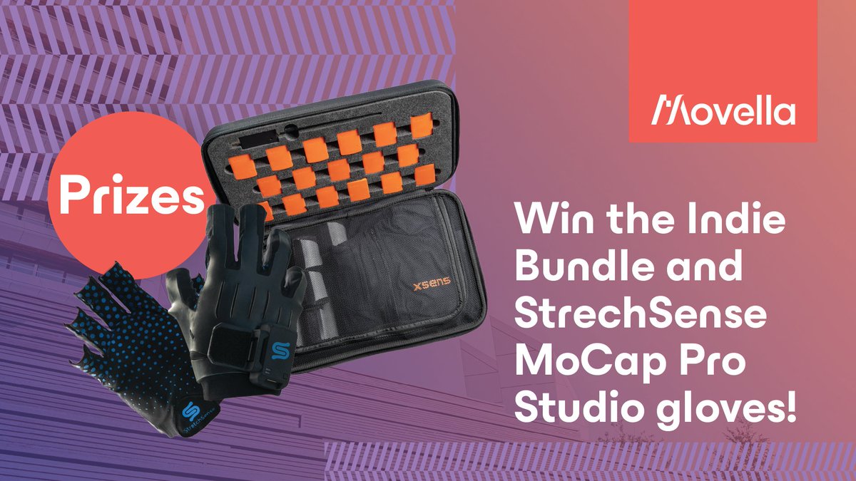 There's just 1️⃣day left. Don't miss your shot to win the #XsensContest! 🥇 First place will take the #Xsens Indie Starter bundle, @StretchSense MoCap Pro Studio gloves, and we'll throw in an additional 6 months of MVN Animate Pro so you get a full year of software! 🧵