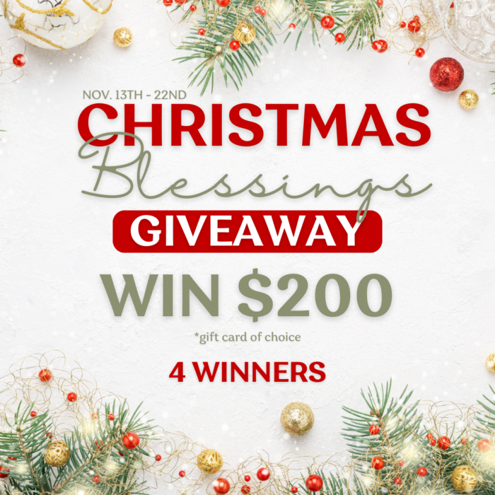 This giveaway is almost over. Did you enter yet? Win a $200 gift card of your choice ~ FOUR winners! (Scroll to the bottom of the post to find the entry form.) ichoosejoy.org/galvanized-chr…