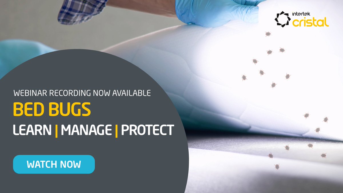 We received so much positive feedback on how useful and informative our latest bed bugs #Webinar was! So, in case you missed it, it’s now available on-demand in English &amp; French. 🌐ow.ly/MUn650Q9R6G