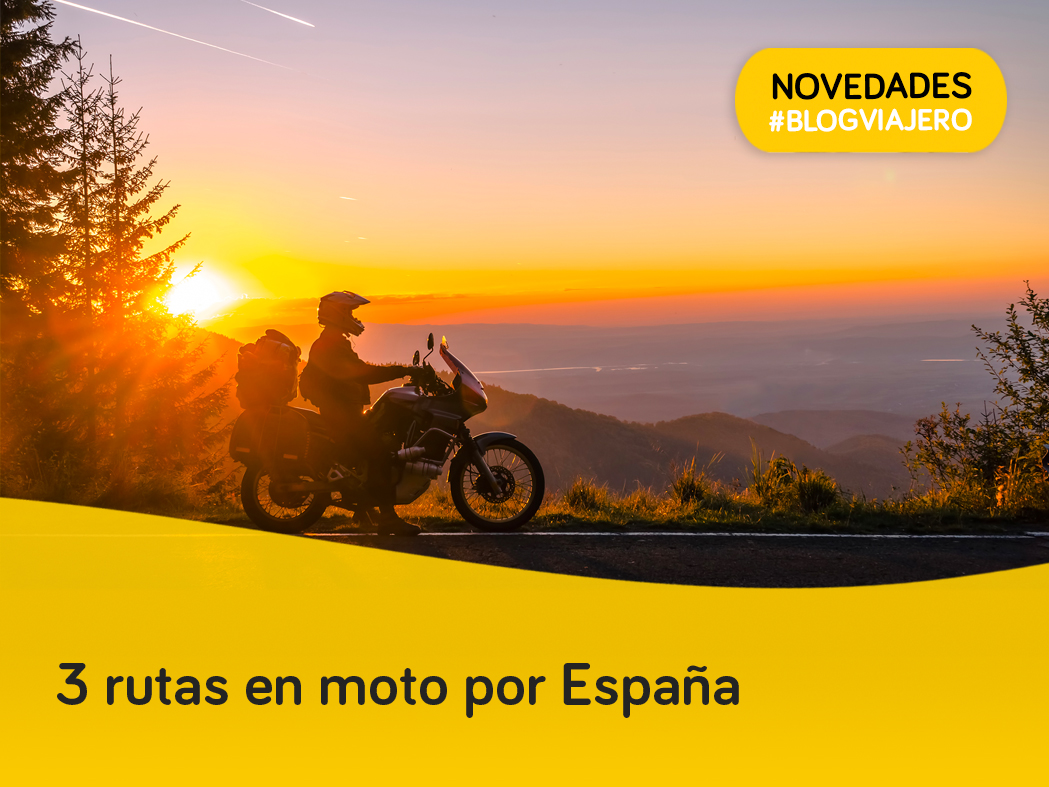 viajerosanaya's tweet photo. El #mototurismo está de moda por los lazos que se generan entre sus aficionados y por todo lo que te permite descubrir sobre dos ruedas. En nuestro #BlogViajero de hoy te proponemos 3 rutas increíbles por España. 😎🏍
¡Entra y descúbrelas! 👉 https://t.co/e50cT0xkPJ https://t.co/UIPoDrYZce