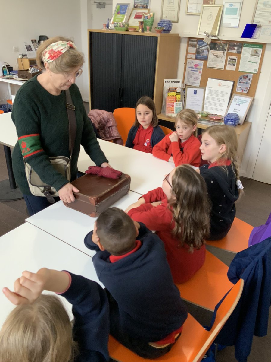 GosforthPark1st's tweet photo. What a brilliant experience! Blue Class loved their guided tour of the Victoria Tunnel and WW2 workshop. A huge thank you to our excellent tour guides @iloveouseburn https://t.co/gFCy3MXcL8