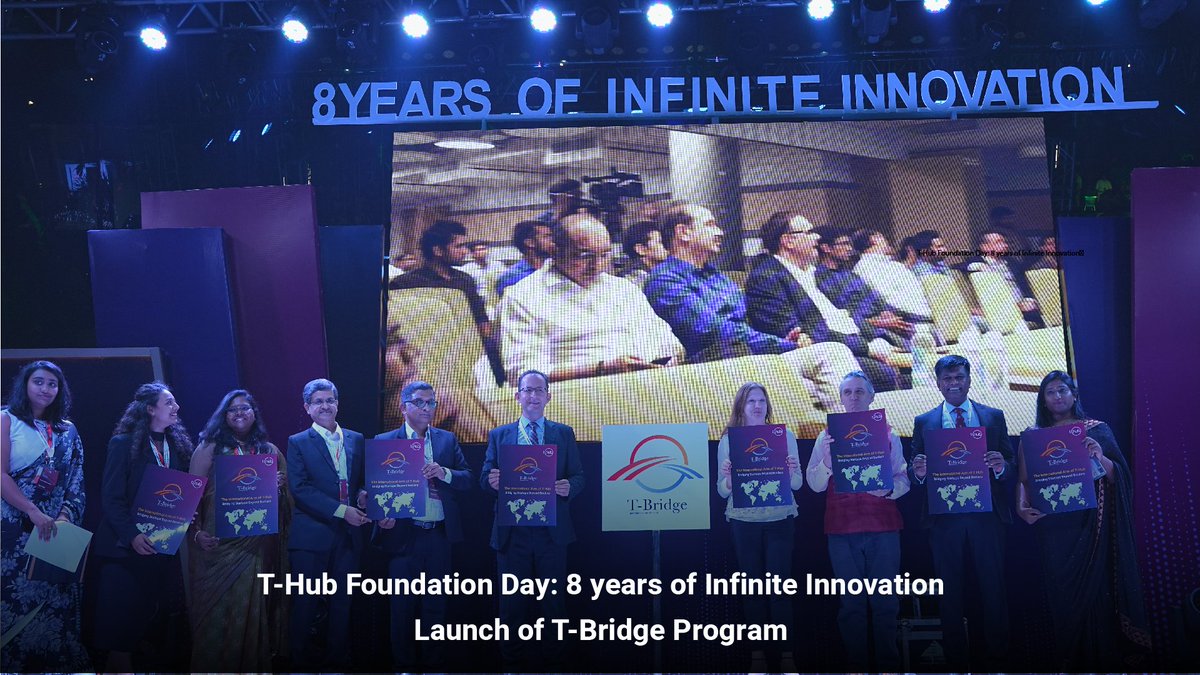 THubHyd's tweet photo. #THub Launches T-Scale & T-Bridge!
T-Scale's 12-month Series-A readiness program. T-Bridge connects #Indian #startups globally.
Propel your #startup with T-Scale & T-Bridge.
Read: https://t.co/Z5fMCYBTRV
#InnovationEcosystem #TScale #TBridge https://t.co/xwIANVeKQb