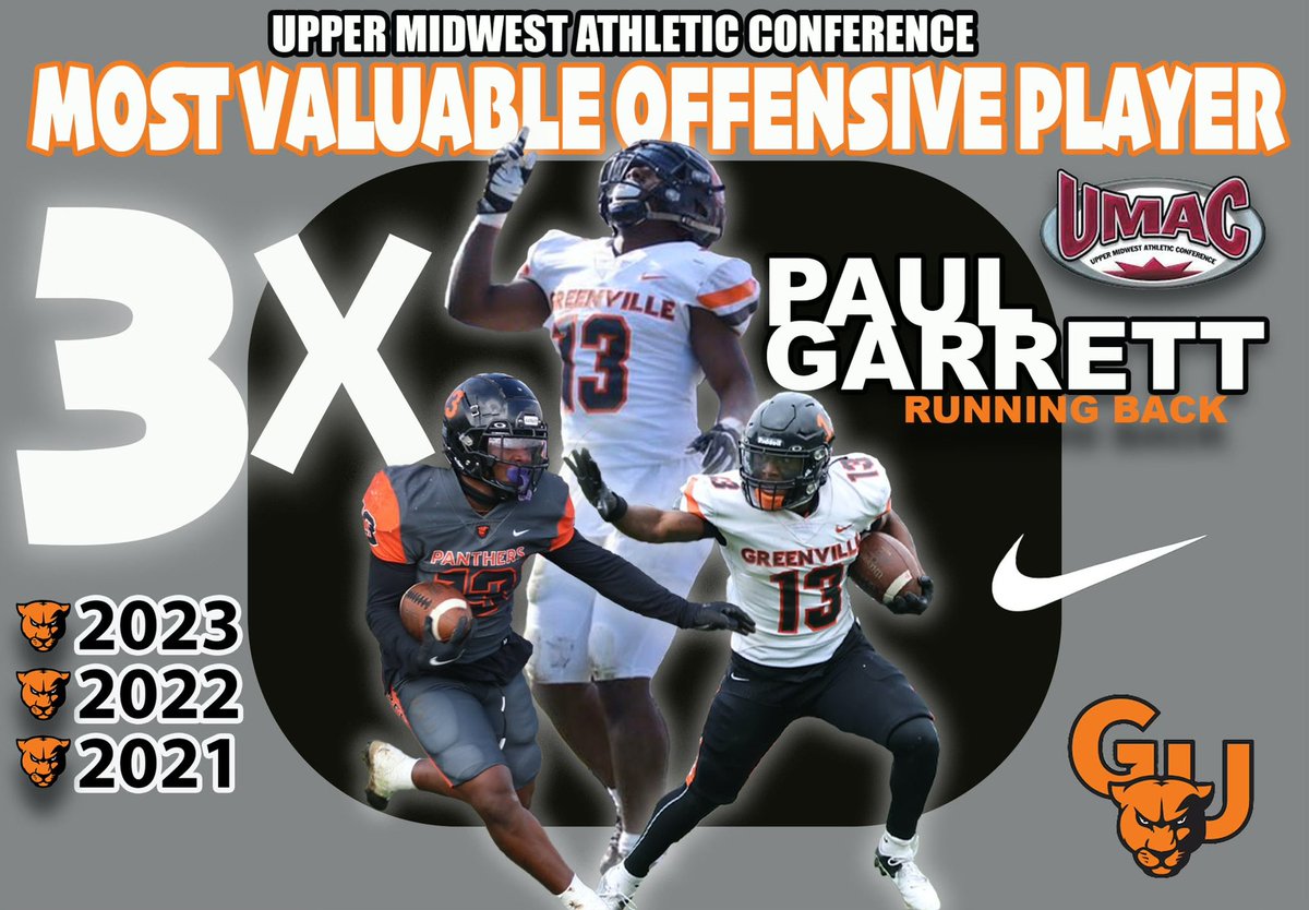 Greenville University Football tweet media