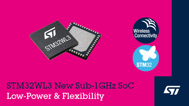 ST_World's tweet image. New #subGHz long-range #wireless #MCU devices enable energy-efficient connectivity in smart #metering, smart agriculture, and asset tracking spkl.io/60184qbEQ #STM32
