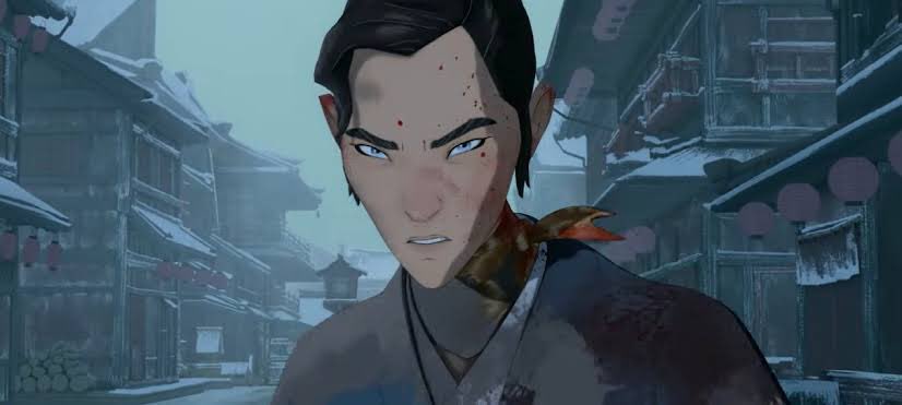 I watched 5 episodes of BLUE EYE SAMURAI! This is awesome! Using puppet theater, Mizu's past is cut back to the present! The reason why Mizu became a vengeance demon is revealed. You can't watch it without tears. The direction, the movements, the pictures and the story are amazing. This is now beyond anime!

Only three more episodes to go. I can't watch the rest of the story because it's too good.
