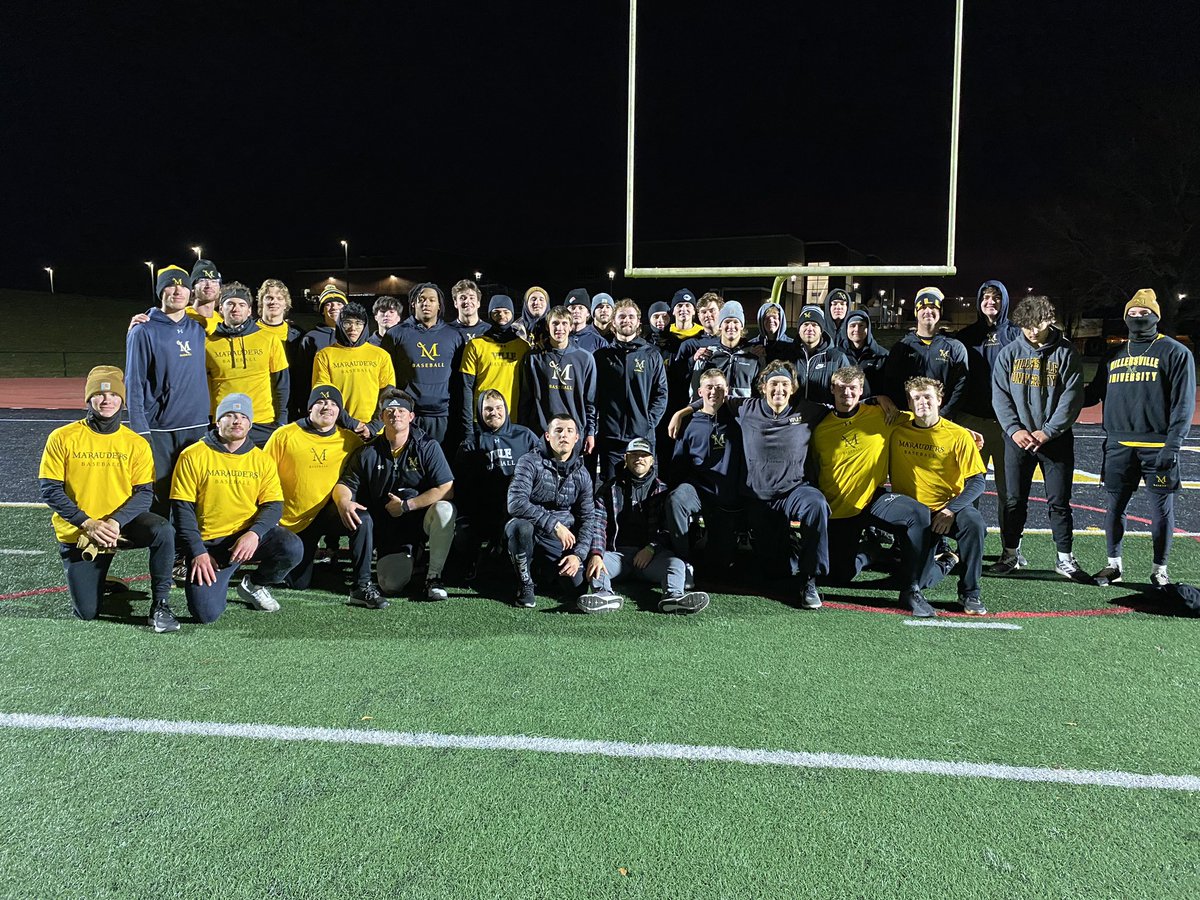 coachshehan's tweet photo. Congrats to Marauder Challenge Champions:

Team Rish

Cole Fisher: Pitcher &amp; Overall Champ 

Amani Jones: Hitter Champ https://t.co/GfSElnCLab