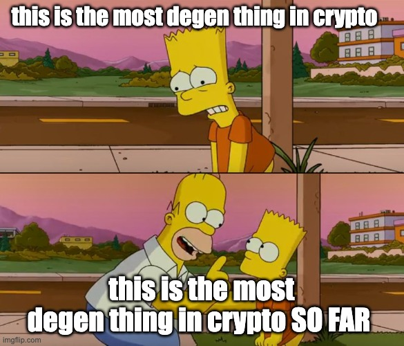 coderdannn's tweet photo. this cycle's only just begun and we're already at max degen levels lol https://t.co/jIycOaN4Bj