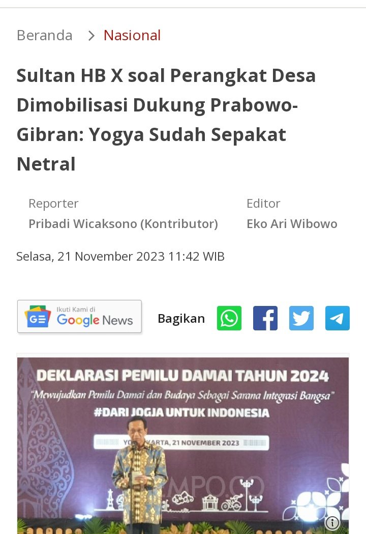 Tolong dengar itu Pak Lurah @jokowi