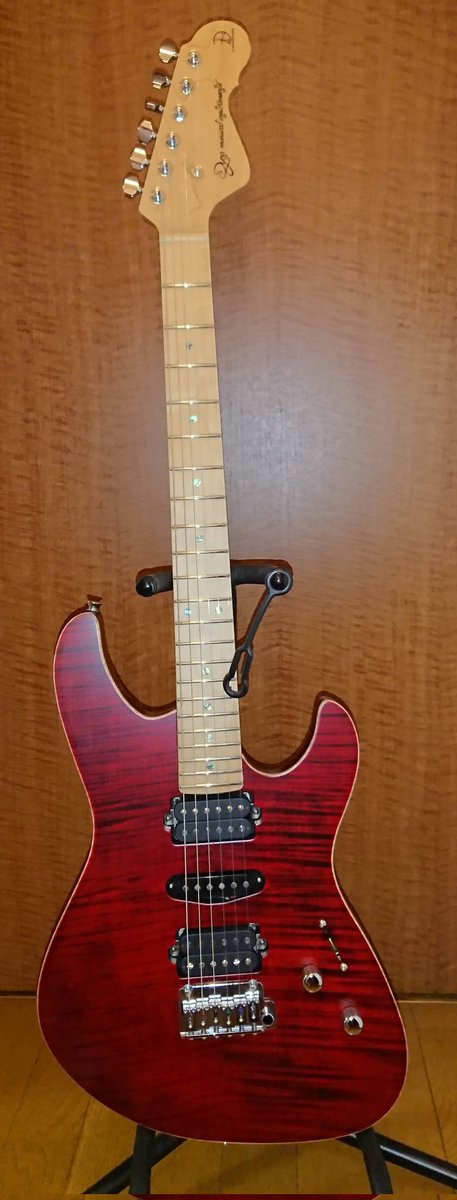 nabezema's tweet photo. ダイナ楽器さんオリジナルブランドのギター

弾きやすいし、音が凄い！

#名刺代わりにギターを一本 https://t.co/uRmPs0dhp2