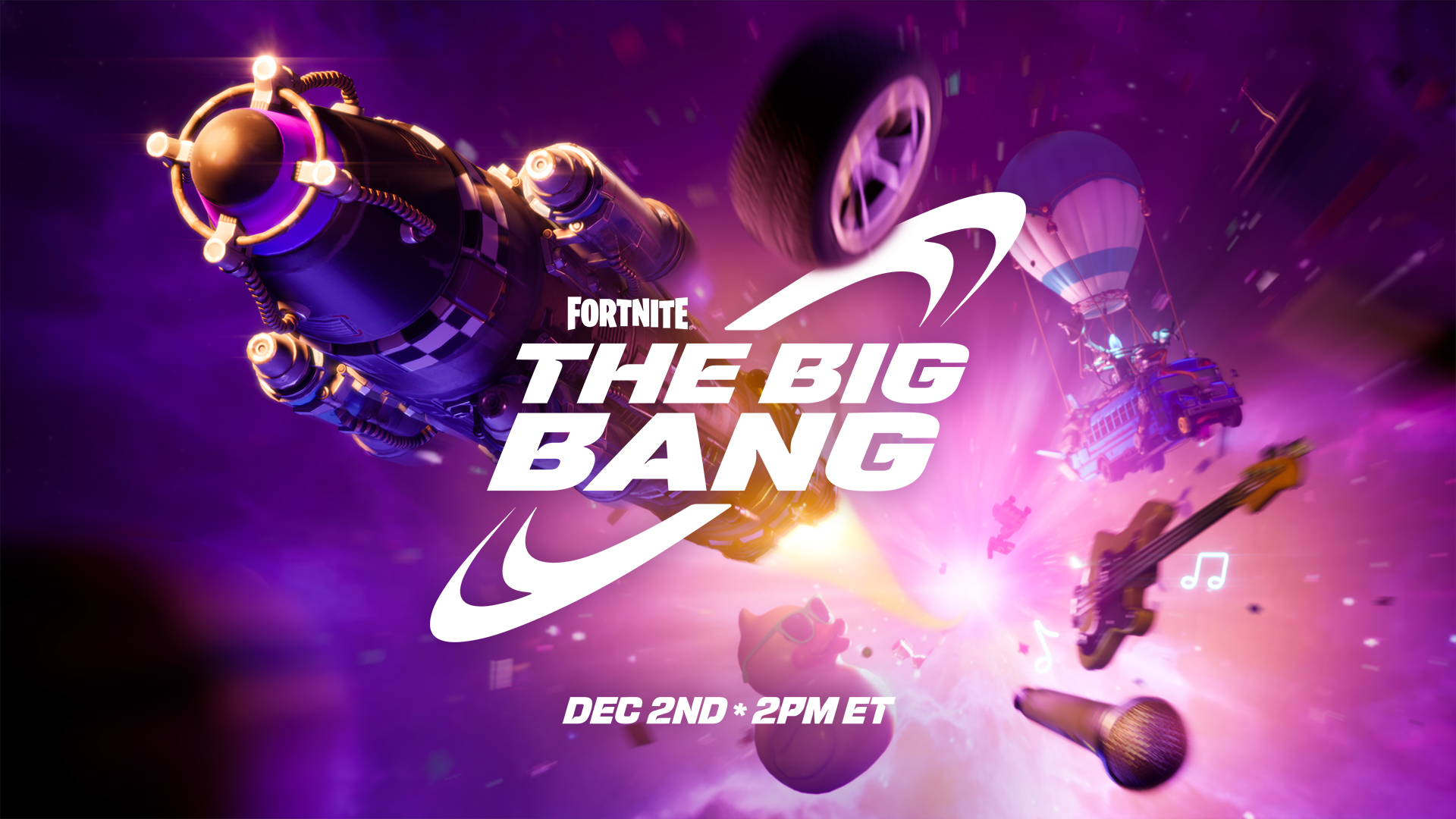 Fortnite on X: ✓ Unforgettable event ✓ Evolving all things as you know  them ✓ Memorable reveal toward the end December 2, 2023. 2pm ET.   / X