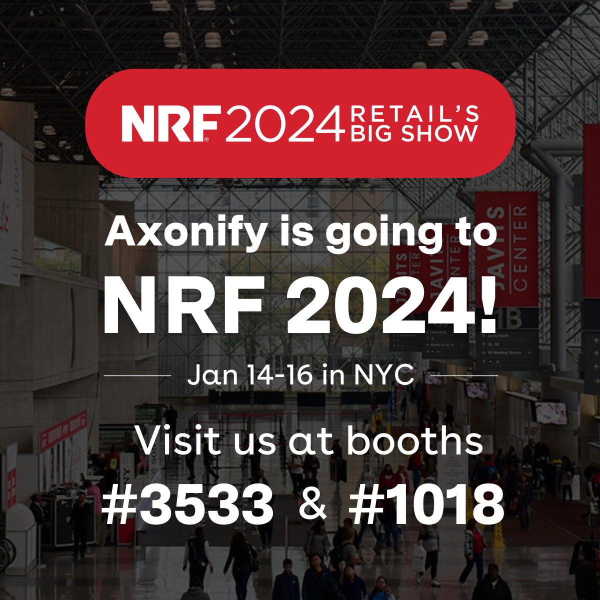Axonify Inc. (@axonify) on Twitter photo Get ready for more Big Ideas from Axonify at <a href="/NRFnews/">National Retail Federation</a> 2024 this January! We'll discuss how we’re built for the #retail frontline and connect on the future of the industry. Use code 2803 to save on your ticket: nrfbigshow.nrf.com/register?utm_s… #NRF2024 Get ready for more Big Ideas from Axonify at <a href="/NRFnews/">National Retail Federation</a> 2024 this January! We'll discuss how we’re built for the #retail frontline and connect on the future of the industry. Use code 2803 to save on your ticket: nrfbigshow.nrf.com/register?utm_s… #NRF2024