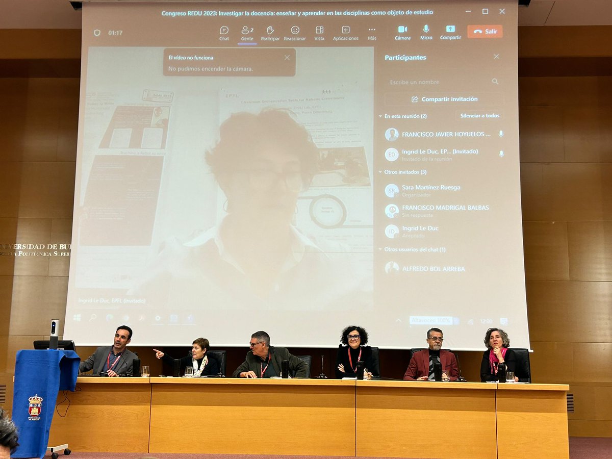 Virt_UVa's tweet image. 📢Ruth Pinedo, Directora de VirtUVa y Susana Álvarez, Vicerrectora de Innovación Docente y Transformación Digital, han asistido al Congreso @Red_REDU Docencia 2023 que ha tenido lugar en la Escuela Politécnica Superior de Burgos.

¡Os dejamos algunas fotos del evento! 📸
