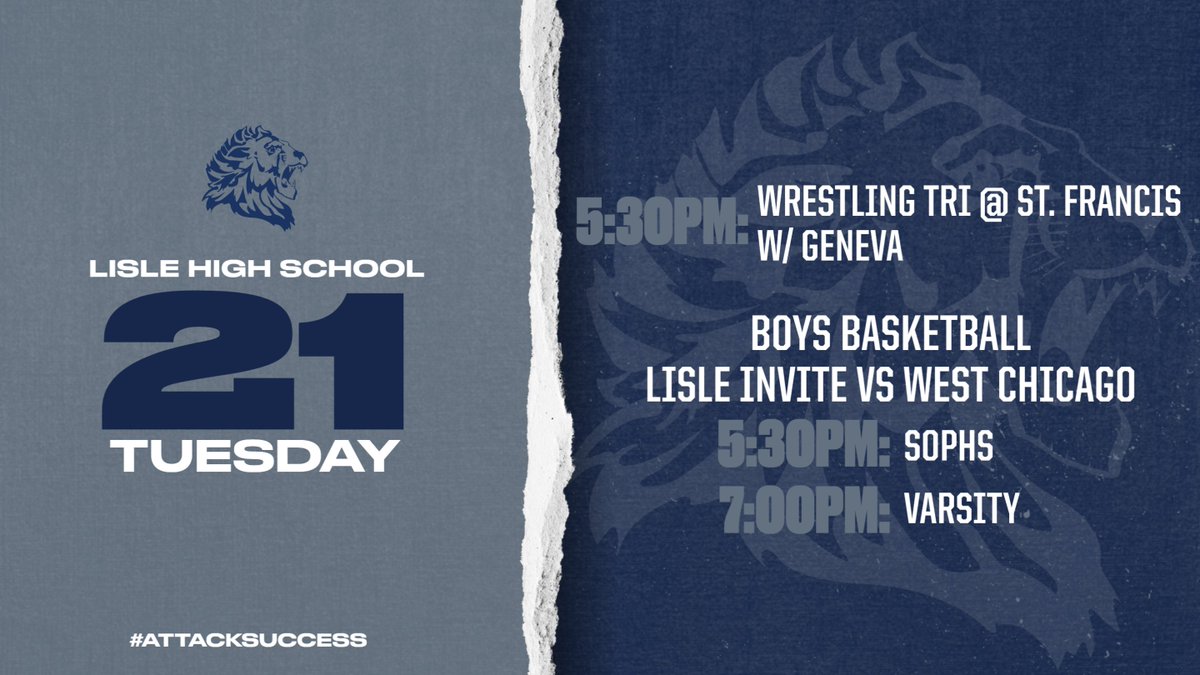 Lisle Athletics and Activities tweet media