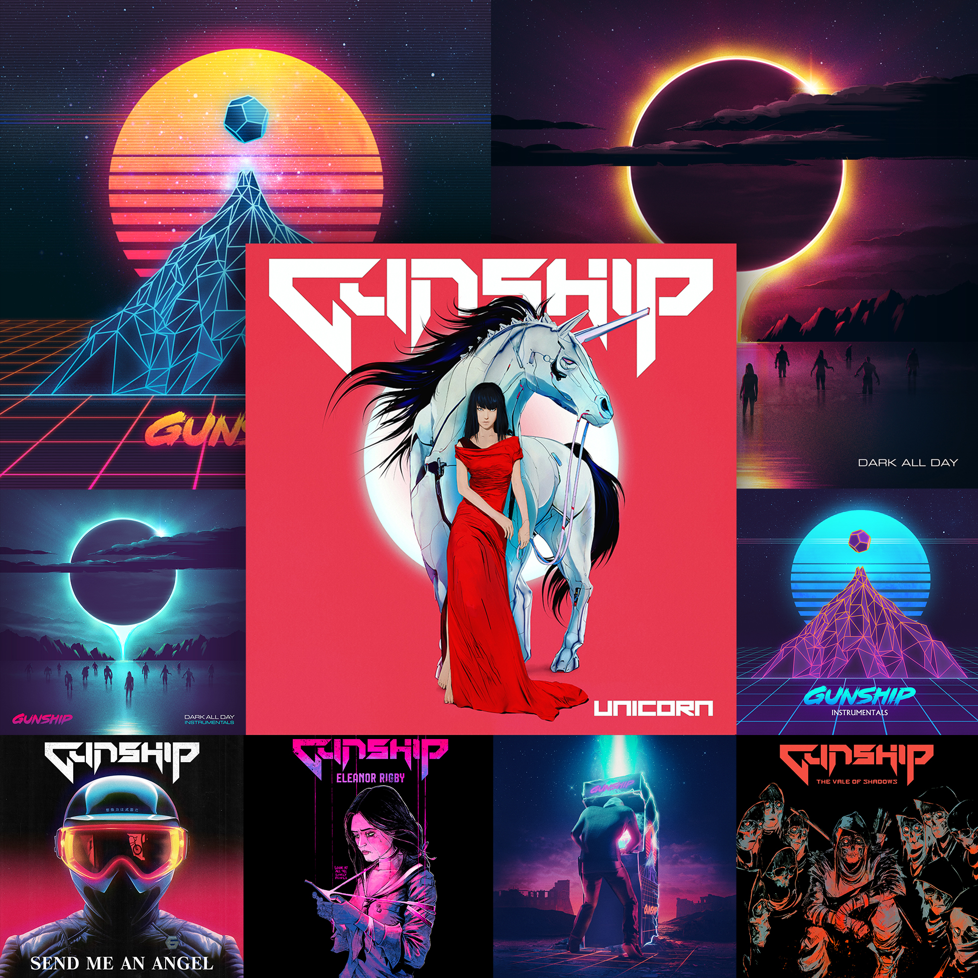 GUNSHIP Official Store - GUNSHIP - Triple Vinyl Bundle