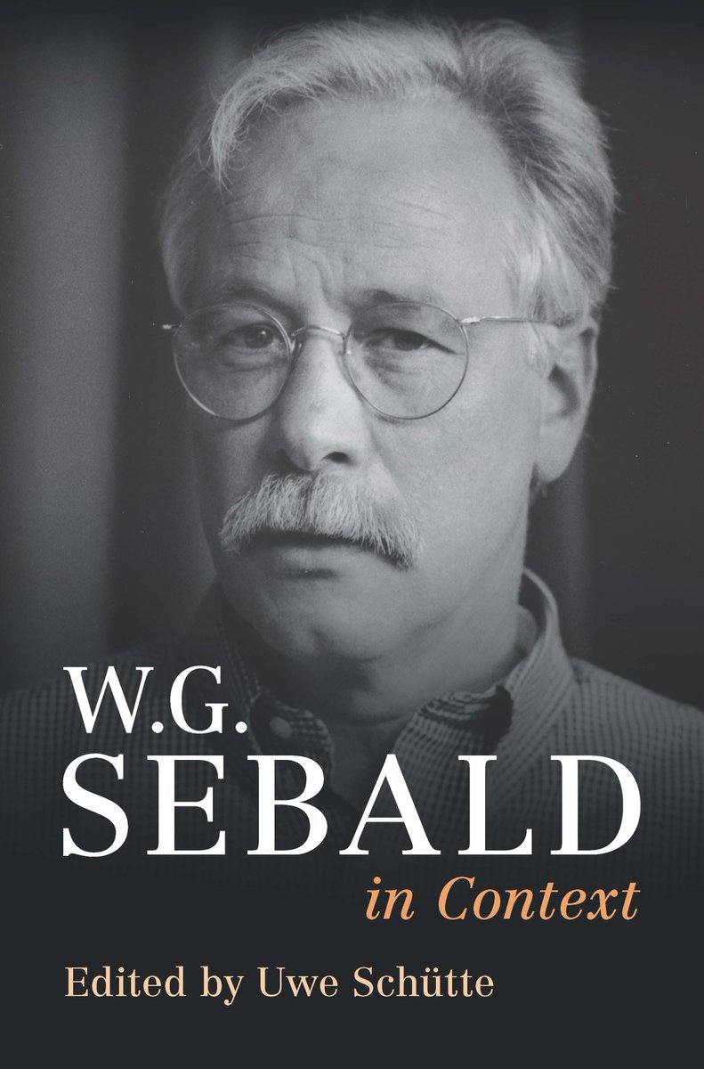 CUP_LitPerform's tweet photo. W. G. Sebald in Context by Uwe SchΓΌtte.
A bright window onto the life, works and legacy of one of the most influential writers of late twentieth-century literature.
π https://t.co/LvieeBMGdw
#europeanlit https://t.co/mPva1DWPfz