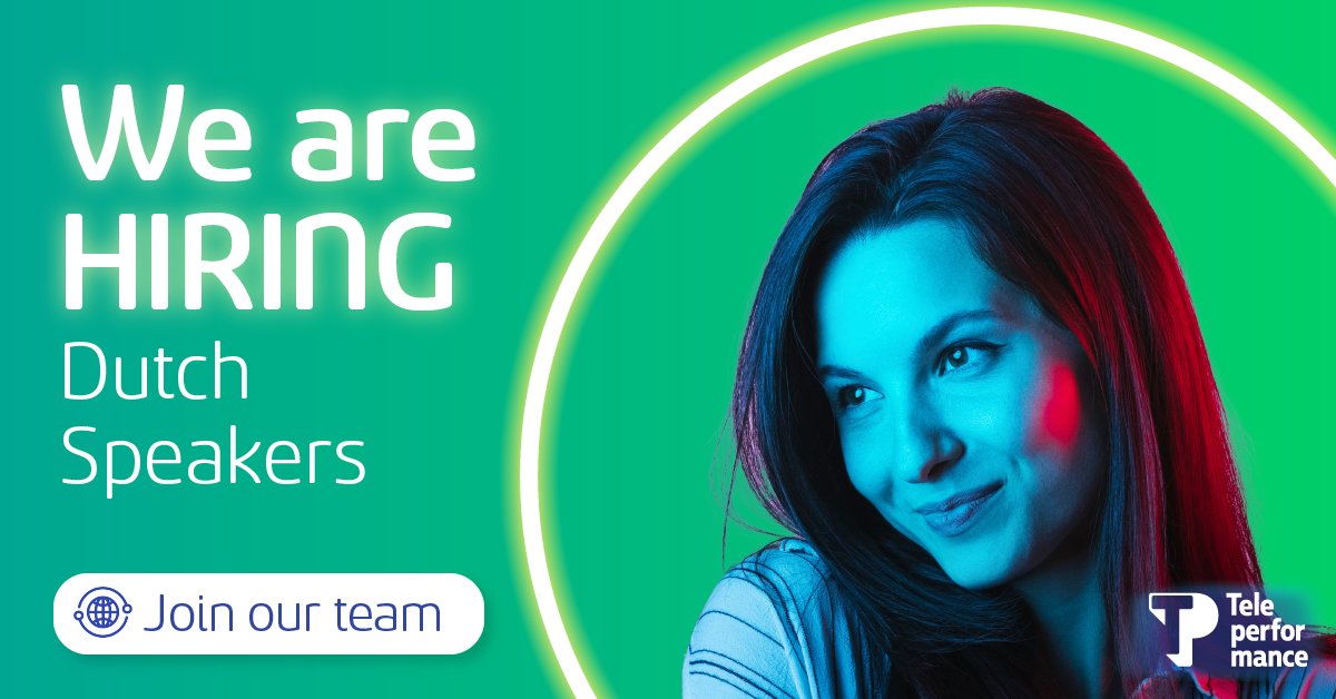 TP_Greece's tweet photo. Jump into your new career as a Dutch speaker at #TeleperformanceGreece. Join us to work with prestigious clients in a supportive, multicultural setting. 💬🌍 Apply now: https://t.co/cwf3FaXjI7
#TPGreece #Hiring #CareerPath #DutchJobs https://t.co/3pah8gsgtR