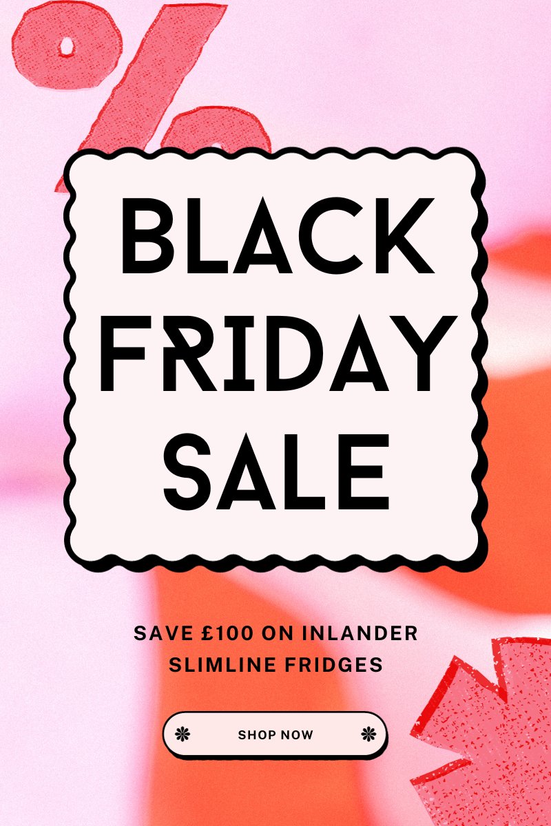 🖤 IT'S BLACK FRIDAY 🖤

We have some great deals available with savings of £100 on our Inlander Slimline Fridges AND Free Delivery across our entire range excluding the slimline fridges.

Offers end 28th November, shop now; inlanderlowvoltage.com