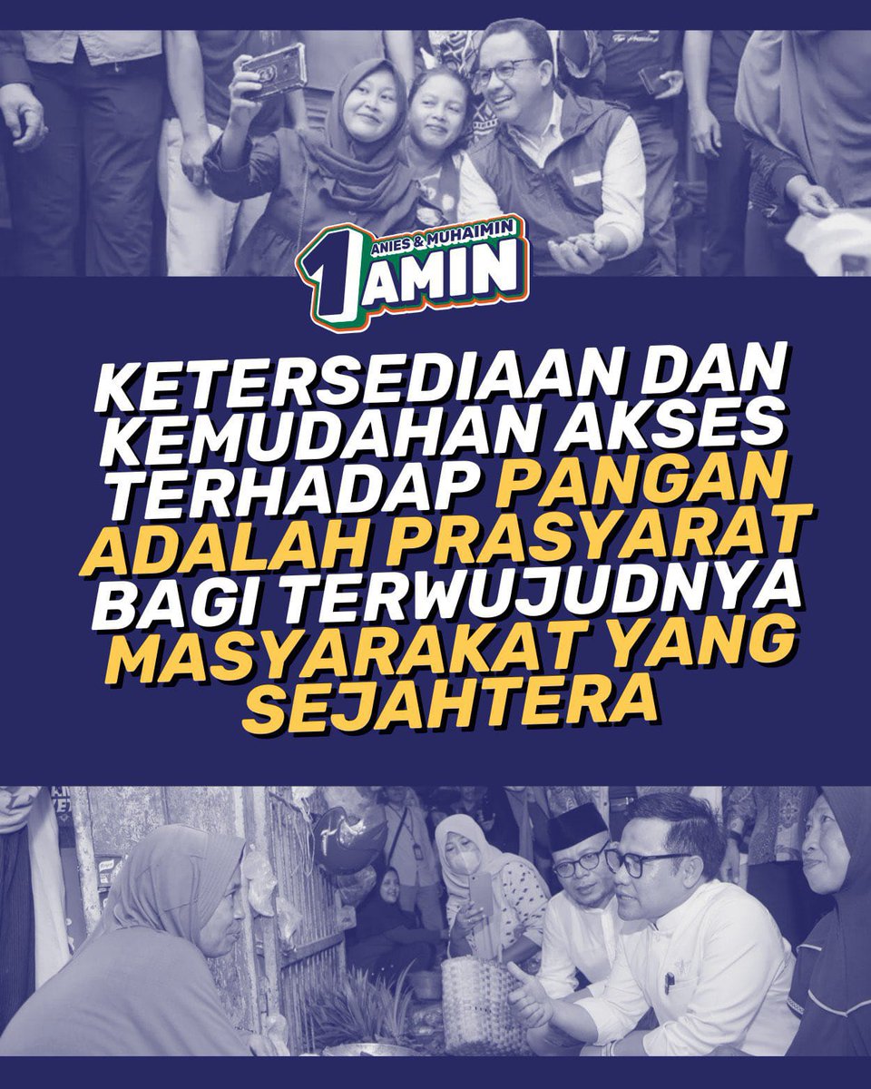 #SembakoMurahAMIN 
#AniesMuhaimin2024 
Murah sandang pangan
<a href="/cakimiNOW/">A Muhaimin Iskandar</a> <a href="/DPP_PKB/">DPP PKB</a>
