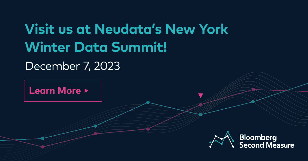 Bloomberg Second Measure tweet media