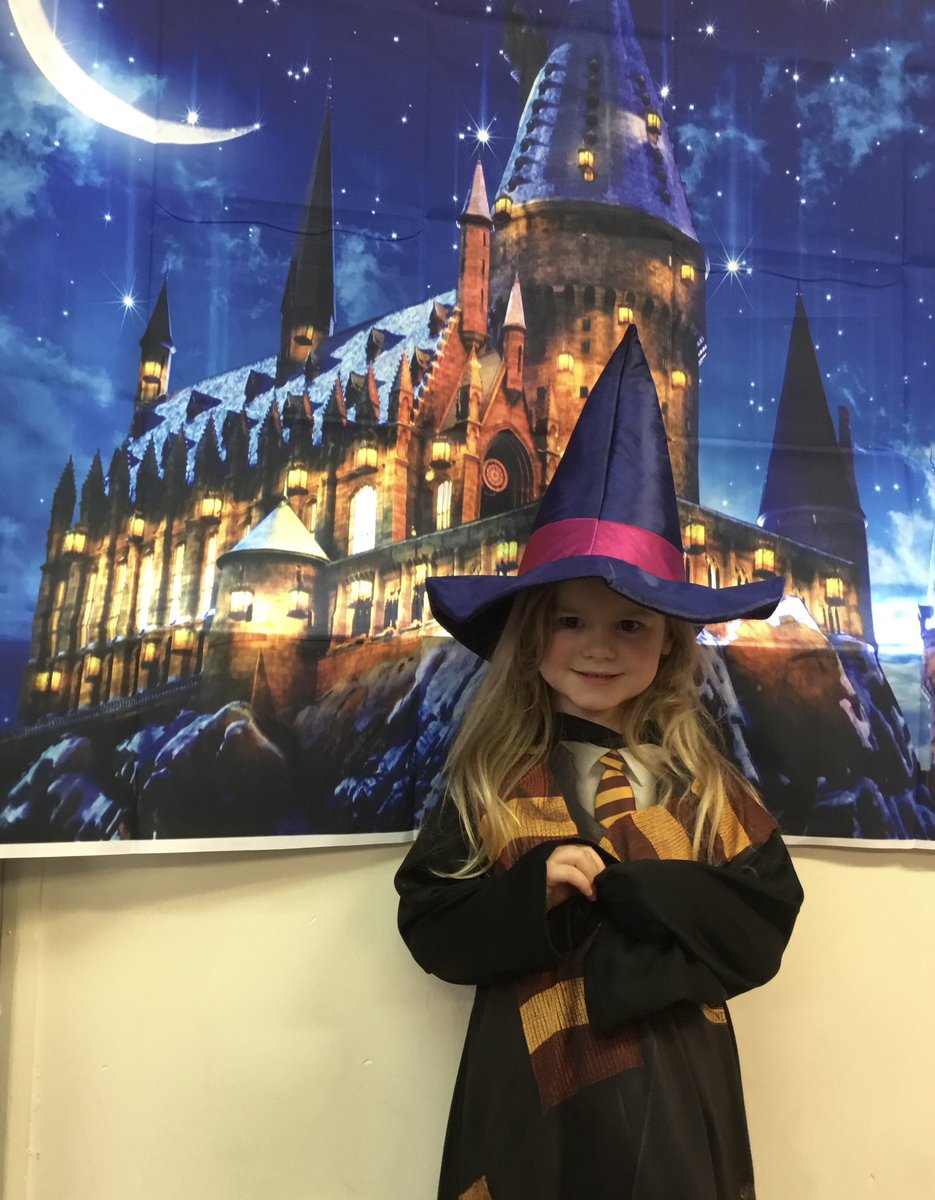 stcolmcilleps's tweet photo. St Colmcille’s After School Club had a spell binding Bright Start Celebration event on Monday. The children chose the theme of Harry Potter.  We had great fun role playing our favourite characters. #celebratingbrightstart https://t.co/dzS9lLTASP