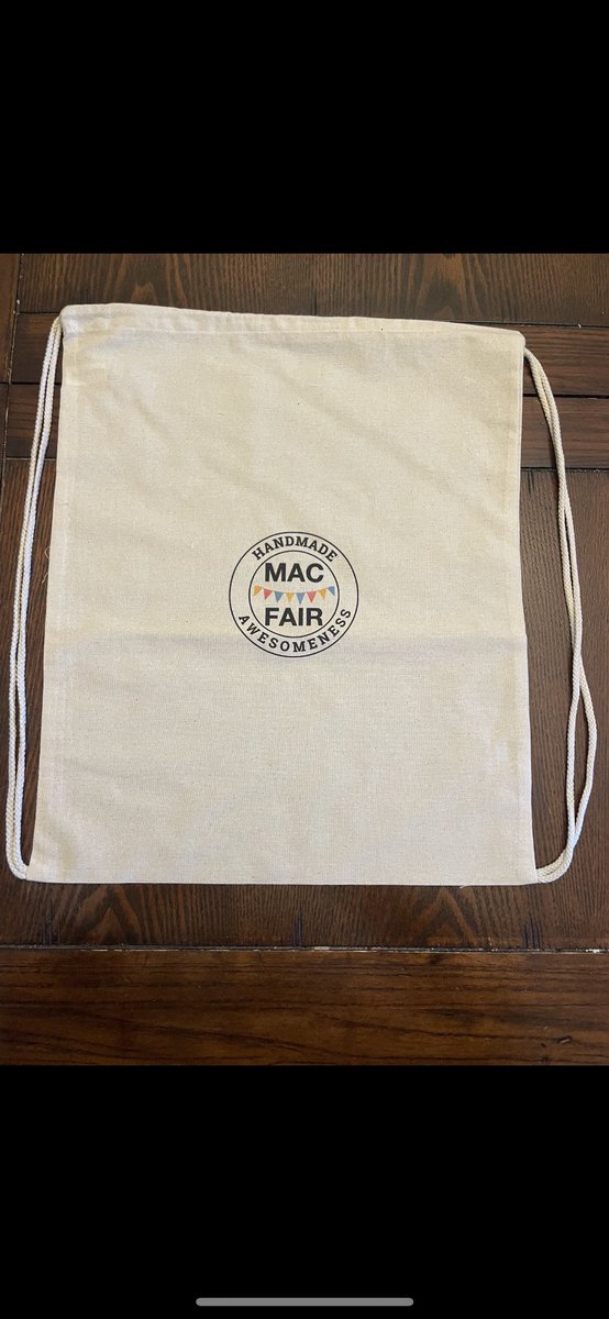 This years early bird prizes are these MACFAIR bags!! First 30 adults through the door at 10:00am will receive one. Perfect to put all your new goodies in while you walk around and shop!