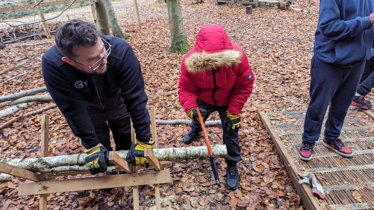 LynchHillEA's tweet photo. 7 Jobs, 7 Tesla and 7 Turing are at Black Park today for their day of team building and outdoor skills. They're having a good time! @BCCountryParks https://t.co/ItkKdGnpgC