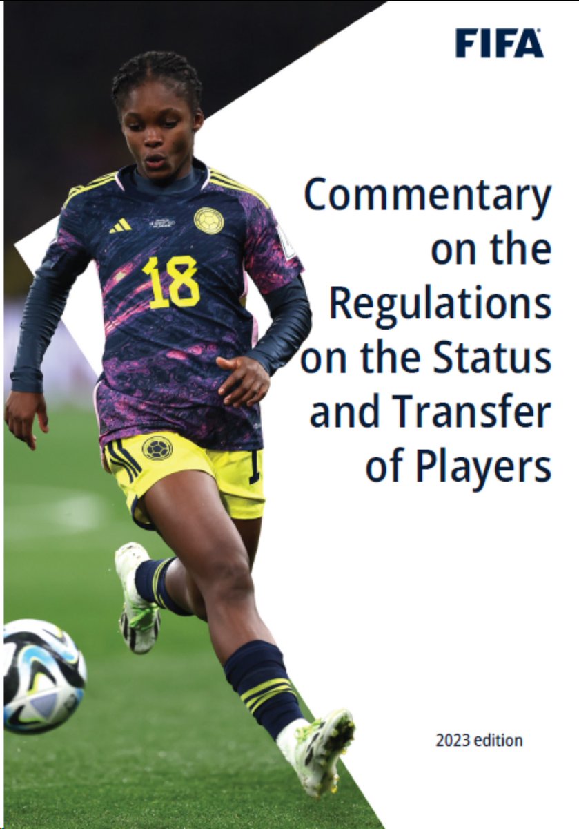 GarciaSilvero's tweet photo. The Commentary on the Regulations on the Status and Transfer of Players (RSTP) is coming up!

This 2023 edition will cover the latest amendments to the RSTP and include all the recent jurisprudence of the FT &amp; CAS. 

The countdown begins today. 
November, 28th – stay tuned! ⚽ 📚 https://t.co/FuqoN9YUSK