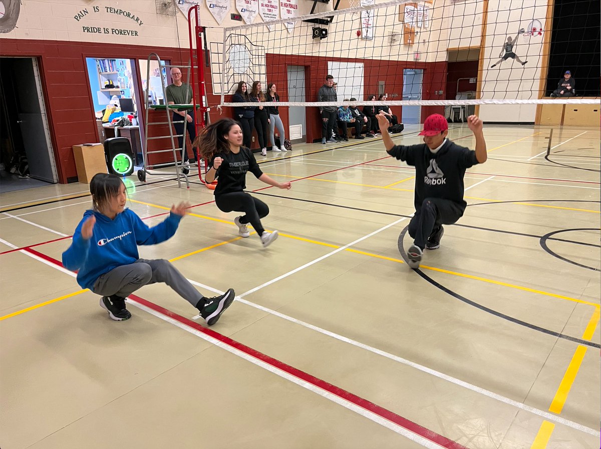 It's an exciting day in Roddickton as Indigenous Games are featured at the <a href="/CloudRiverAcad1/">Cloud River Academy</a> Fall Meet! 

This marks the first time the sport is being played since becoming a Foundation Sport! 

3 Schools are competing in both traditional &amp; non-traditional sports.

#SSNLFoundation