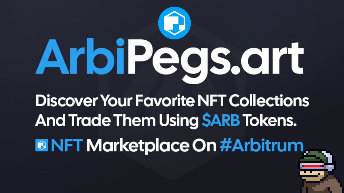 🎉ArbiPegs Journey Unveiled!🎉

 ArbiPegs is not your average NFT marketplace – it's a dynamic ecosystem powered by $ARB tokens on the #Arbitrum network. 

Join this exciting journey where you redefine NFT trading with transparency and user-friendliness.