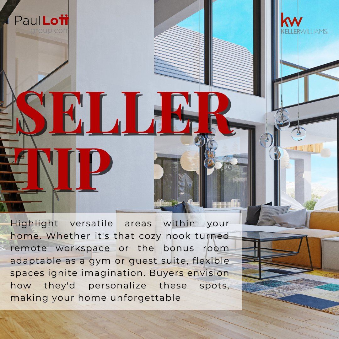 paullottteam's tweet image. Transforming corners into creativity hubs! 🏡✨ From a snug home office to a fitness haven or a welcoming guest suite – our home is a canvas of possibilities. Buyers, get ready to dream big and make your mark! 💡

 #HomeSweetHome #VersatileSpaces #DreamBig