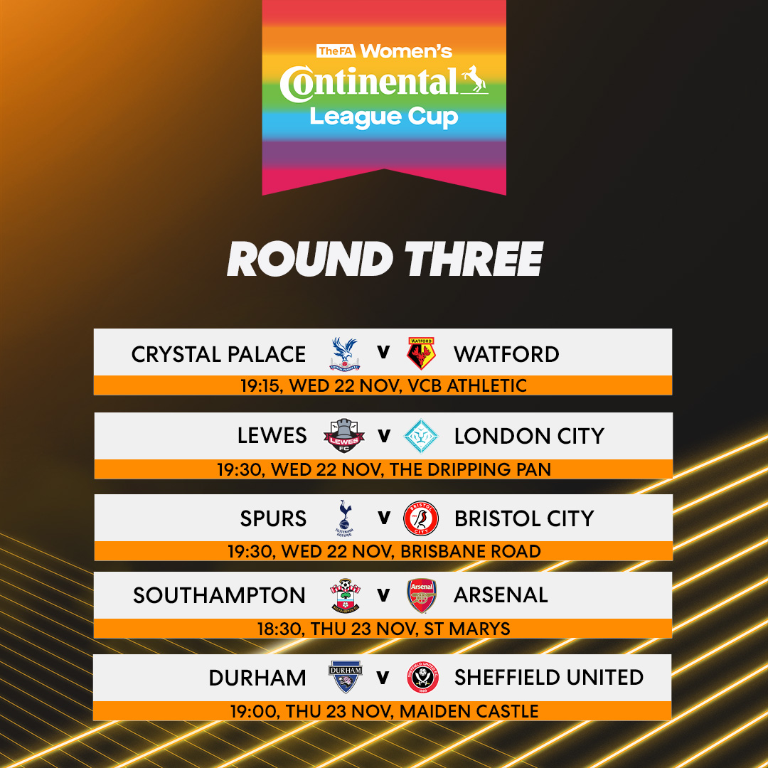 The #ContiCup is back!

Which game are you going to? 👀

#RainbowLaces