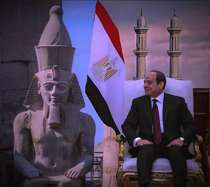 " مصر ولادة دي مش جملة عاديه بتتقال " 🇪🇬😊

رمسيس التاني ابن مصر البار - قديم العصر
عبدالفتاح السيسي ابن مصر البار - حديث العصر 

بناء. وآمن. وردع الأعداء. أمور متوارثة. جينات الاجداد حاضرة ✨🇪🇬😍

#مصر
#تحيامصر
#مصر_العظمي
#مصر_يا_أم_الدنيا
#Egypt