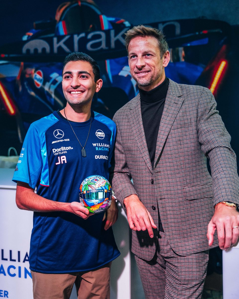 WilliamsF1's tweet photo. Your support 👏

Thanks to everyone who came down to our @krakenfx Fan Zone in Las Vegas! 💙 https://t.co/IwkE8YRlR2