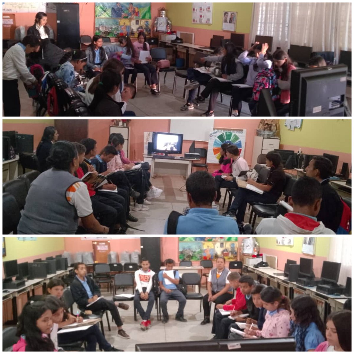 21/11/2023. CBIT Santa Ana apoya a estudiantes de 3er Año del Liceo Antonio Sánchez Pacheco  en Proyección de Vídeos sobre la Guayana Esequibo. 
<a href="/tanicbitrujillo/">Tania Fernandez</a> <a href="/RCcbit_trujillo/">Reinaldo Castellanos</a> <a href="/anrocbitrujillo/">anrocbitrujillo</a>