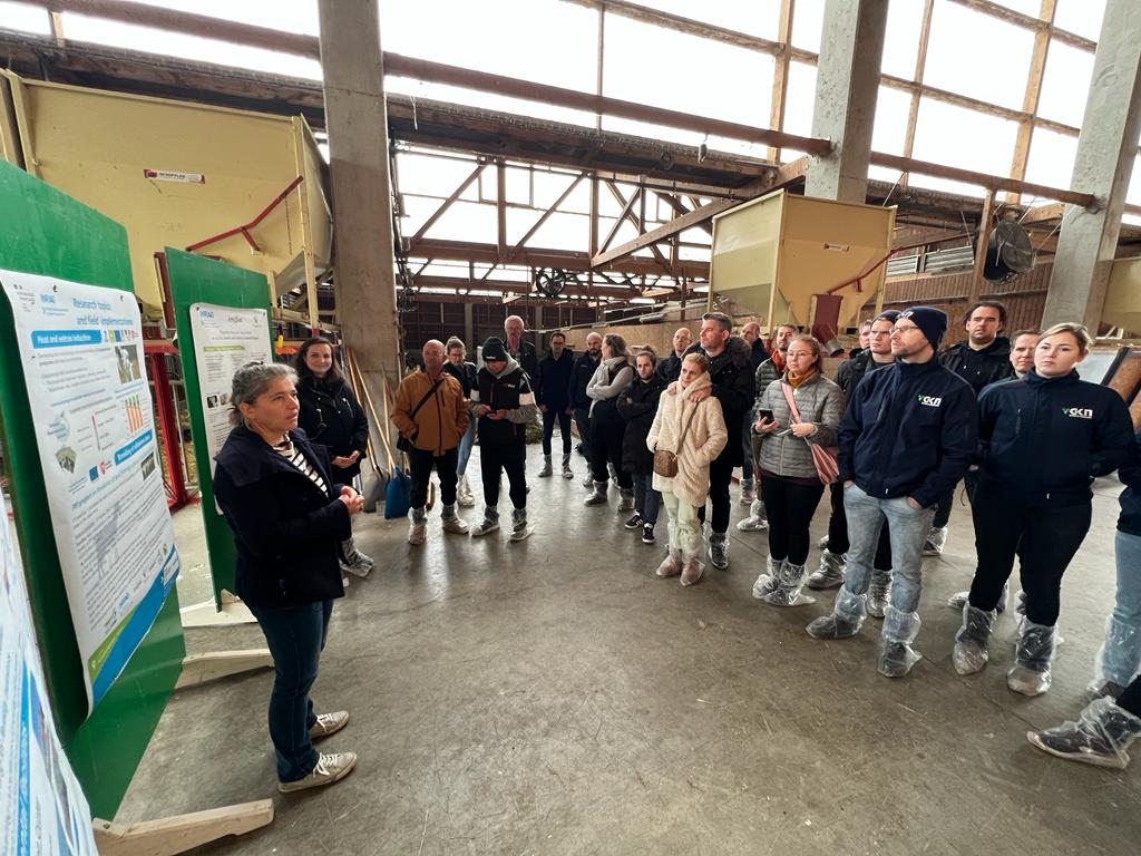 Caprinov's tweet photo. Les visiteurs internationaux n'ont pas attendu demain pour venir à #caprinov2023 !
3 circuits de visite spécifiques élaborés par Capr'Inov et Interco Nlle-Aquitaine leur sont dédiés aujourd'hui avec plusieurs rdv : Patuchev, @capgenes, Coop laitière de la Sèvre, Le Chêne blanc. https://t.co/OB52nkdAPs