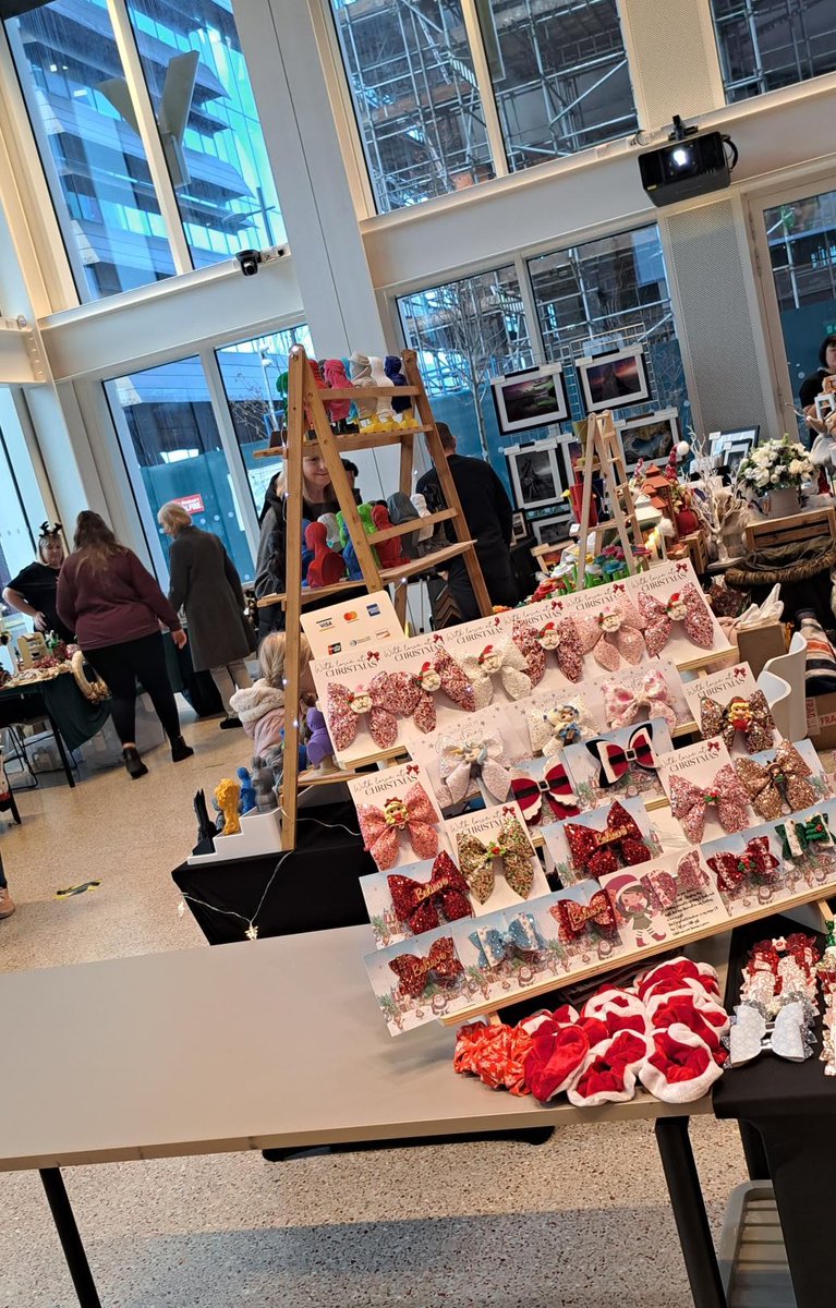 I was out and about on Saturday at the @gracehouse10 Christmas Fayre at Sunderland City Hall. I got some great gifts and festive decorations! #NetworkNorthEast