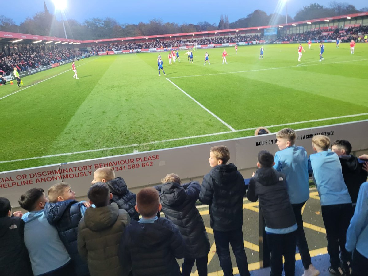 StJohnstone's tweet photo. Recently our 2012s &amp; 2013s played Preston &amp; Wigan. 

The trip was very successful and both teams gave good accounts of themselves against good opposition.

They finished the trip with a Salford v Mansfield match, thanks to former Saints player Callum Hendry for the tickets! https://t.co/TCPdfy74lv