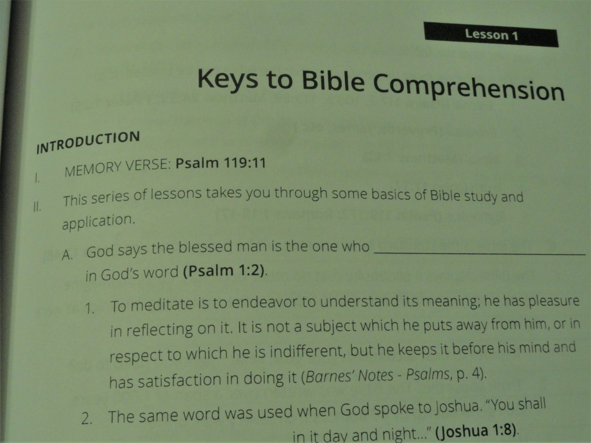 JacobsJarrod's tweet photo. "Keys To Understanding The Bible" has been used in personal/individual studies and in churches (ladies' classes, young people's classes, mixed adult Bible studies) all over the US.

Get your copy today from me, One Stone Bookstore, or Amazon (https://t.co/Td4Jst59M2)! https://t.co/KHYCLqigHd